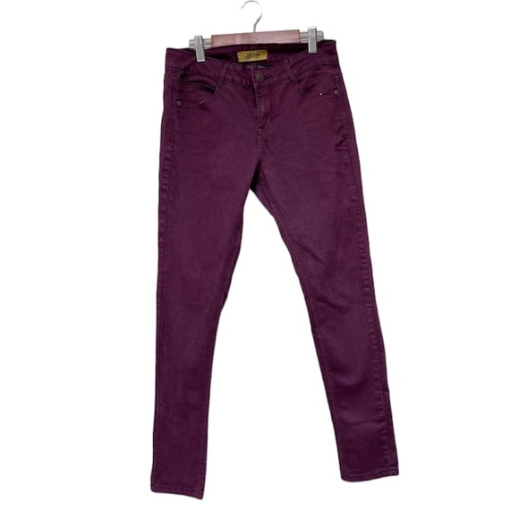 Hailey Junior Jeans Color Purple Size 7 - Picture 1 of 10